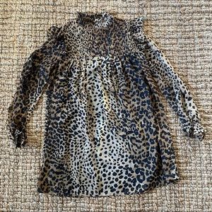 leopard print Zara dress